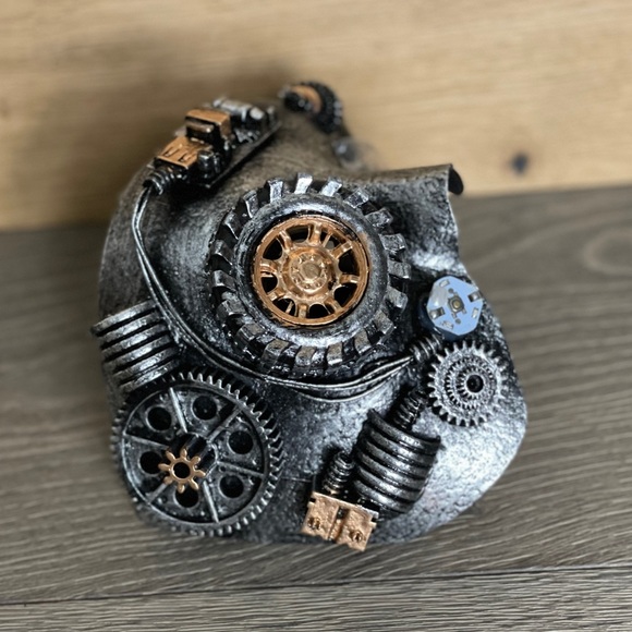 Half Face Mask Phantom of the Opera Steampunk  NWT - Picture 2 of 8